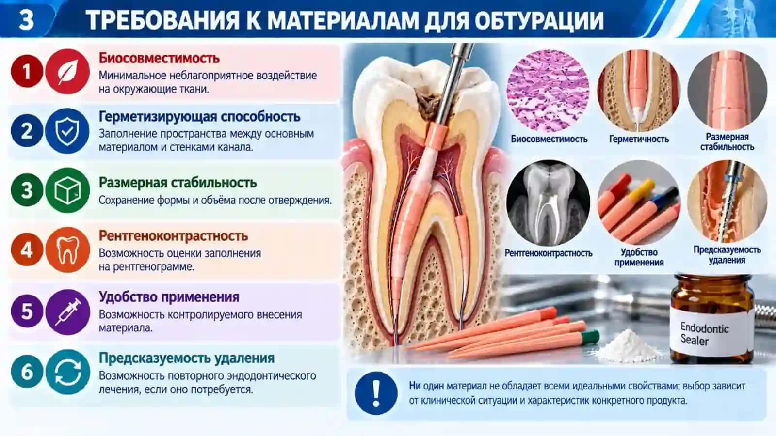 Материалы для постоянного пломбирования корневых каналов — Эндодонтия | Презентация PPTX 3