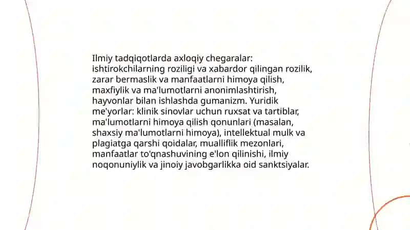 Ilmiy tafakkurning axloqiy va ijtimoiy chegaralari 3