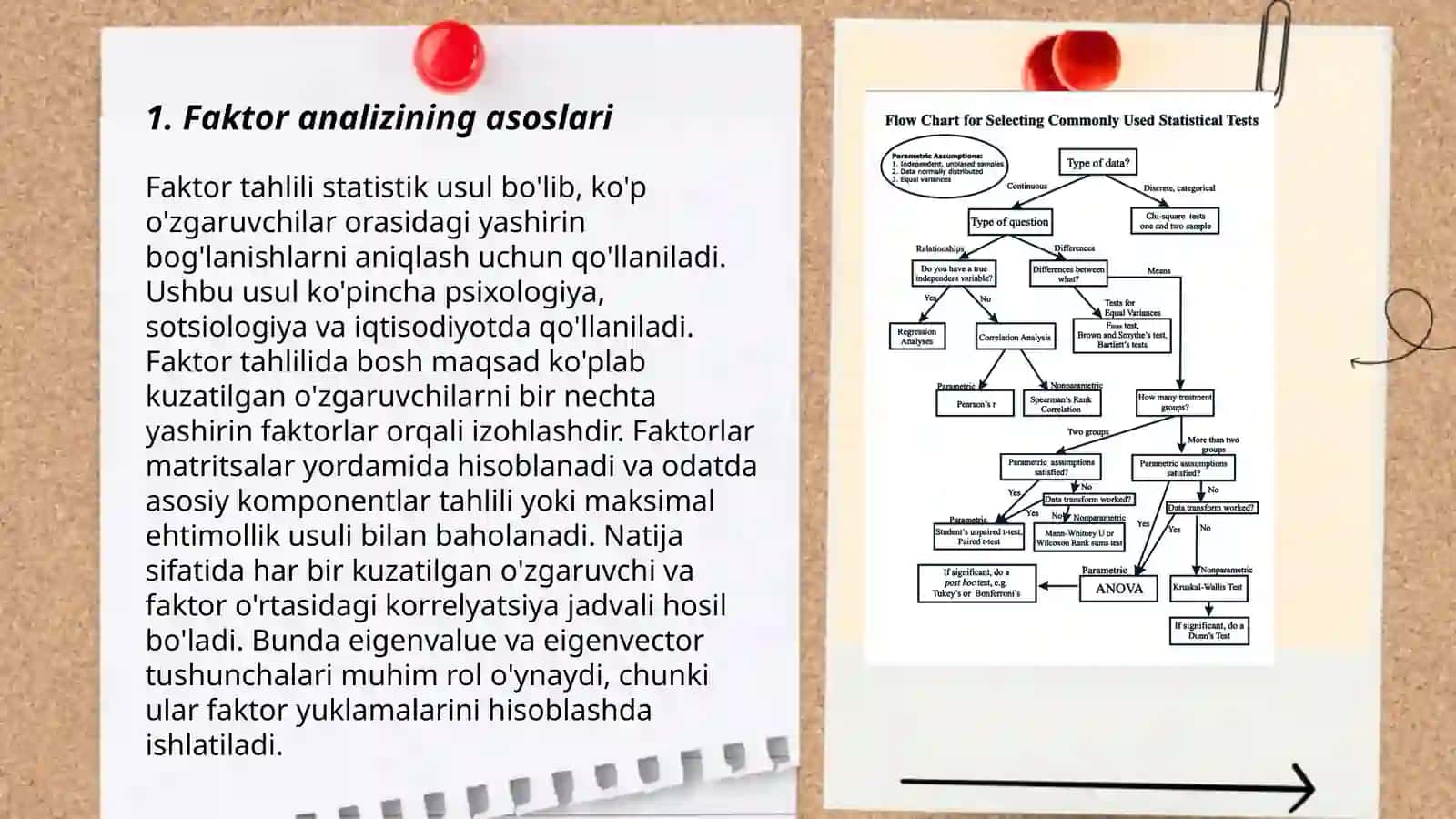 Statistik usullarda faktorli analizlar tahlili 3