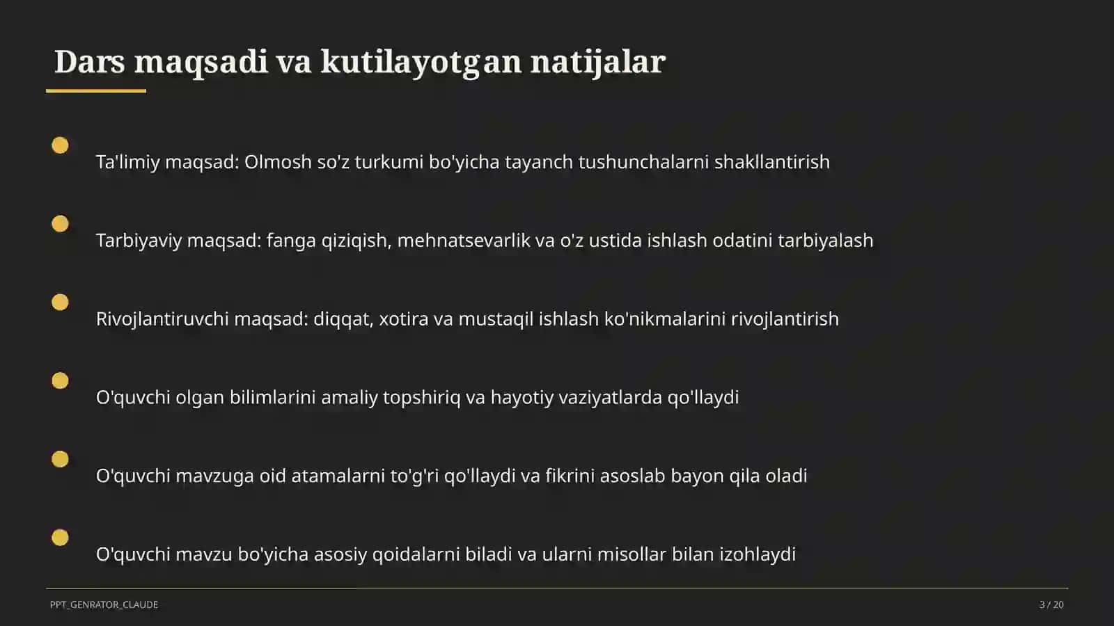 Olmosh so'z turkumi (4-sinf) 3