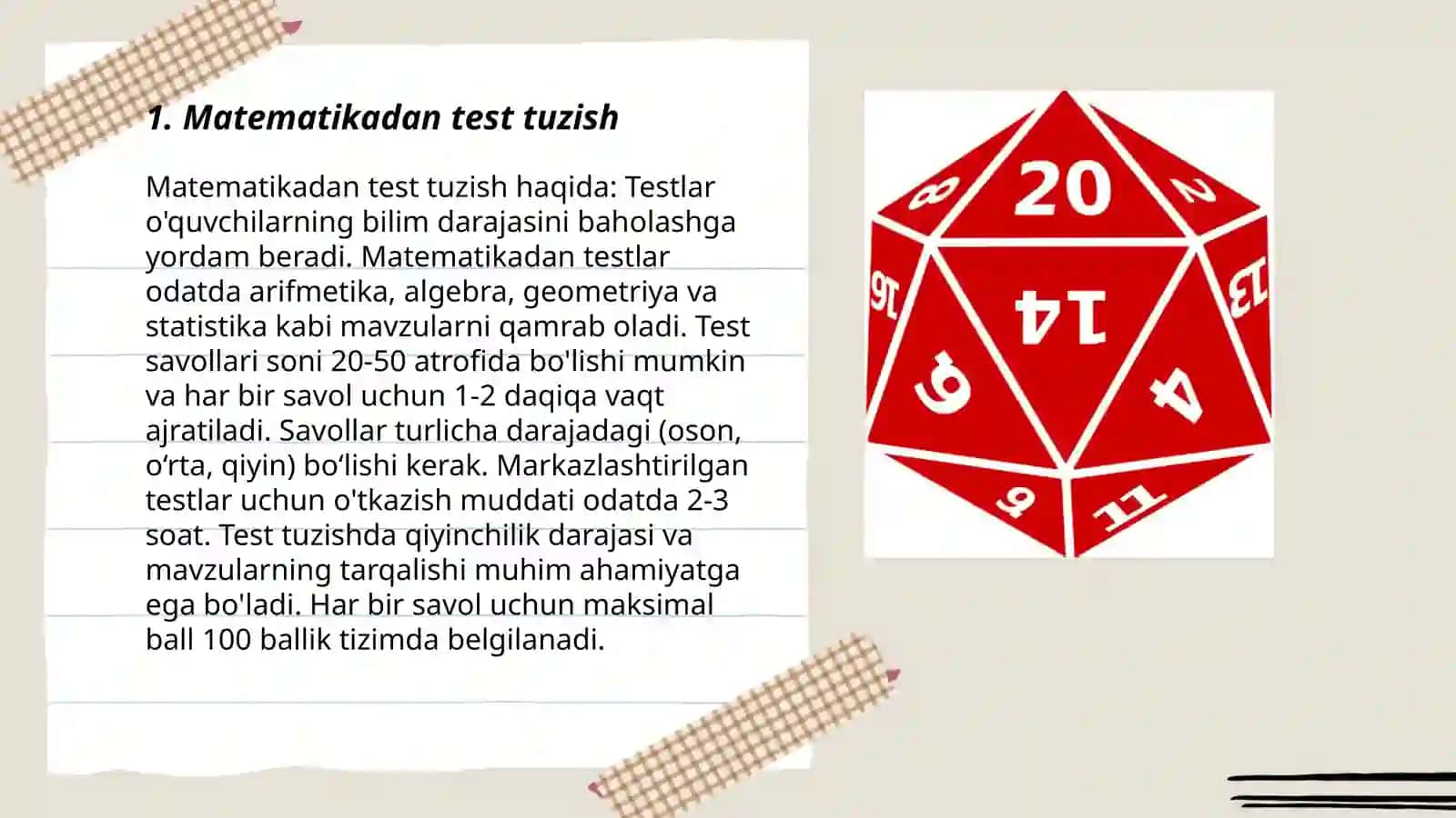 Google forms platformasidan foydalanib test tuzish 3