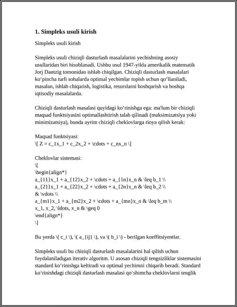 MODIFITSERLANGAN SIMPLEKS USULI 3