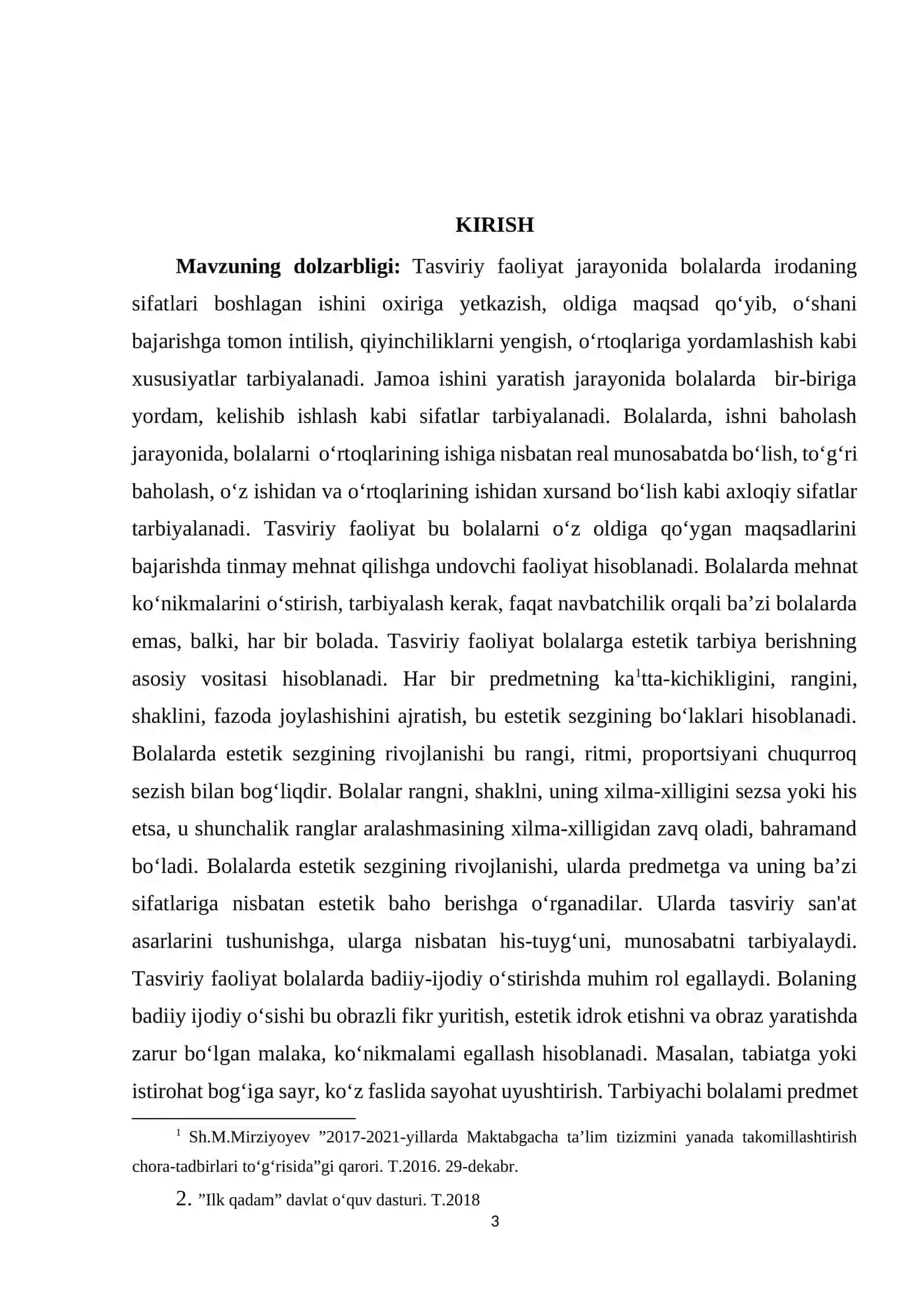 MAKTABGACHA YOSHDAGI BOLALARNI TASVIRIY SAN’AT ASARLARI BILAN TANISHTIRISH 3