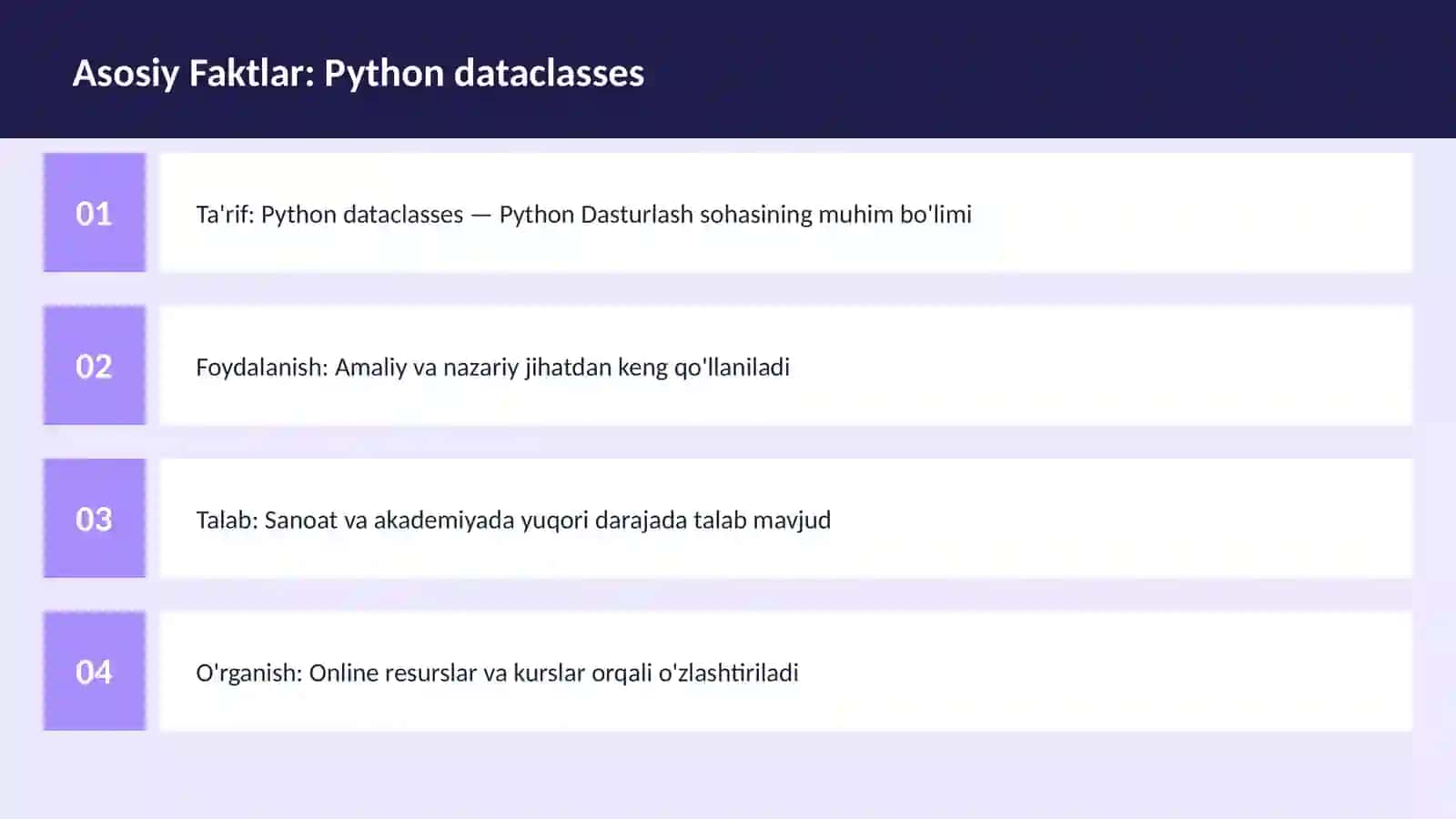 PYTHON DASTURLASH 3