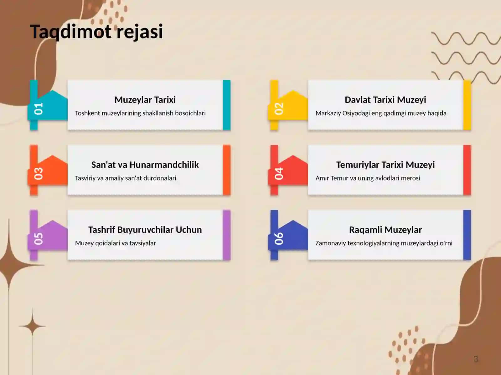 Toshkent Shahri Muzeylari 3