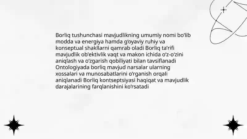 Borliqni anglash 3