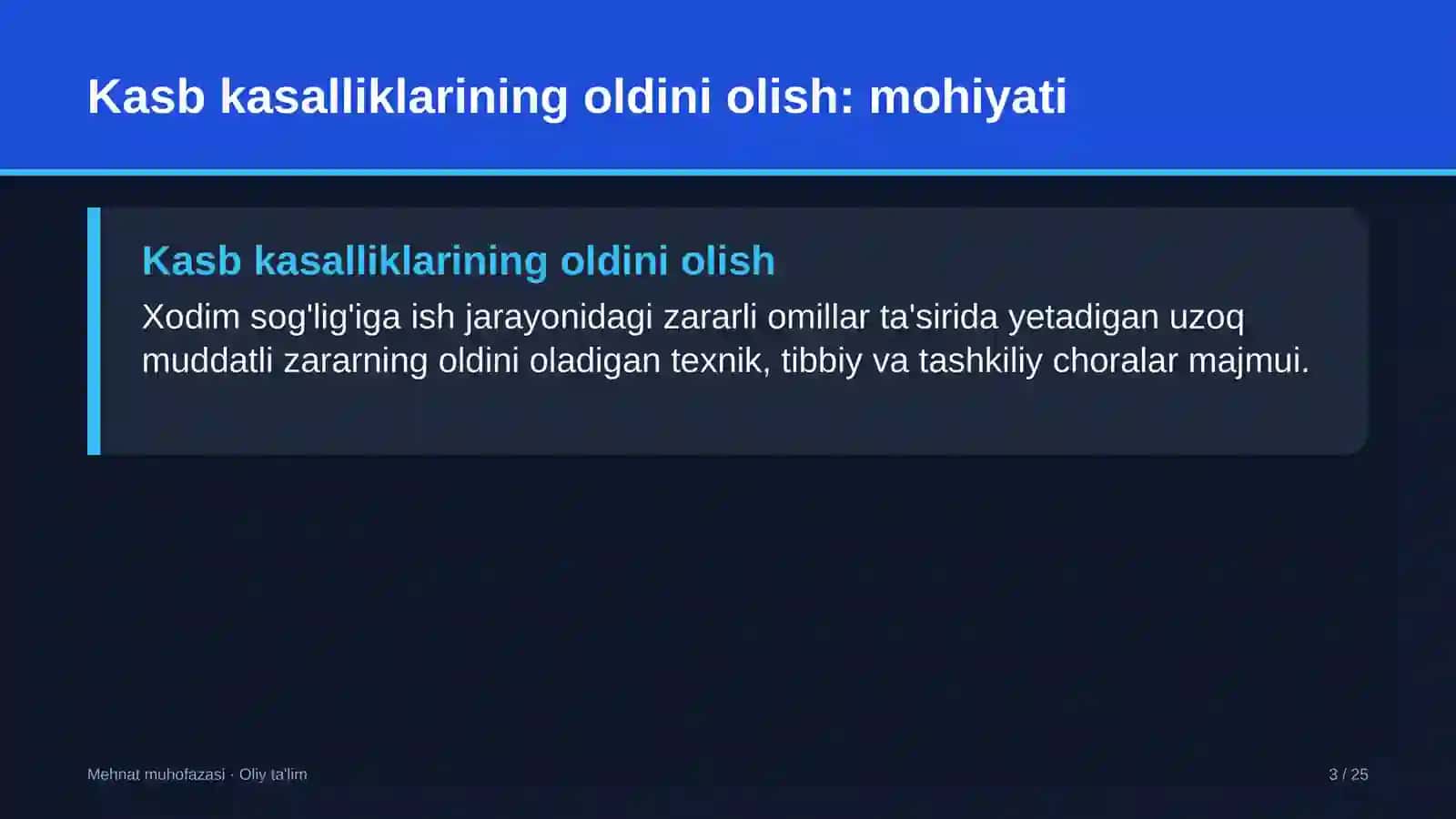 Chiqindilarni qayta ishlash korxonalarida kasb kasalliklarining oldini olish 3