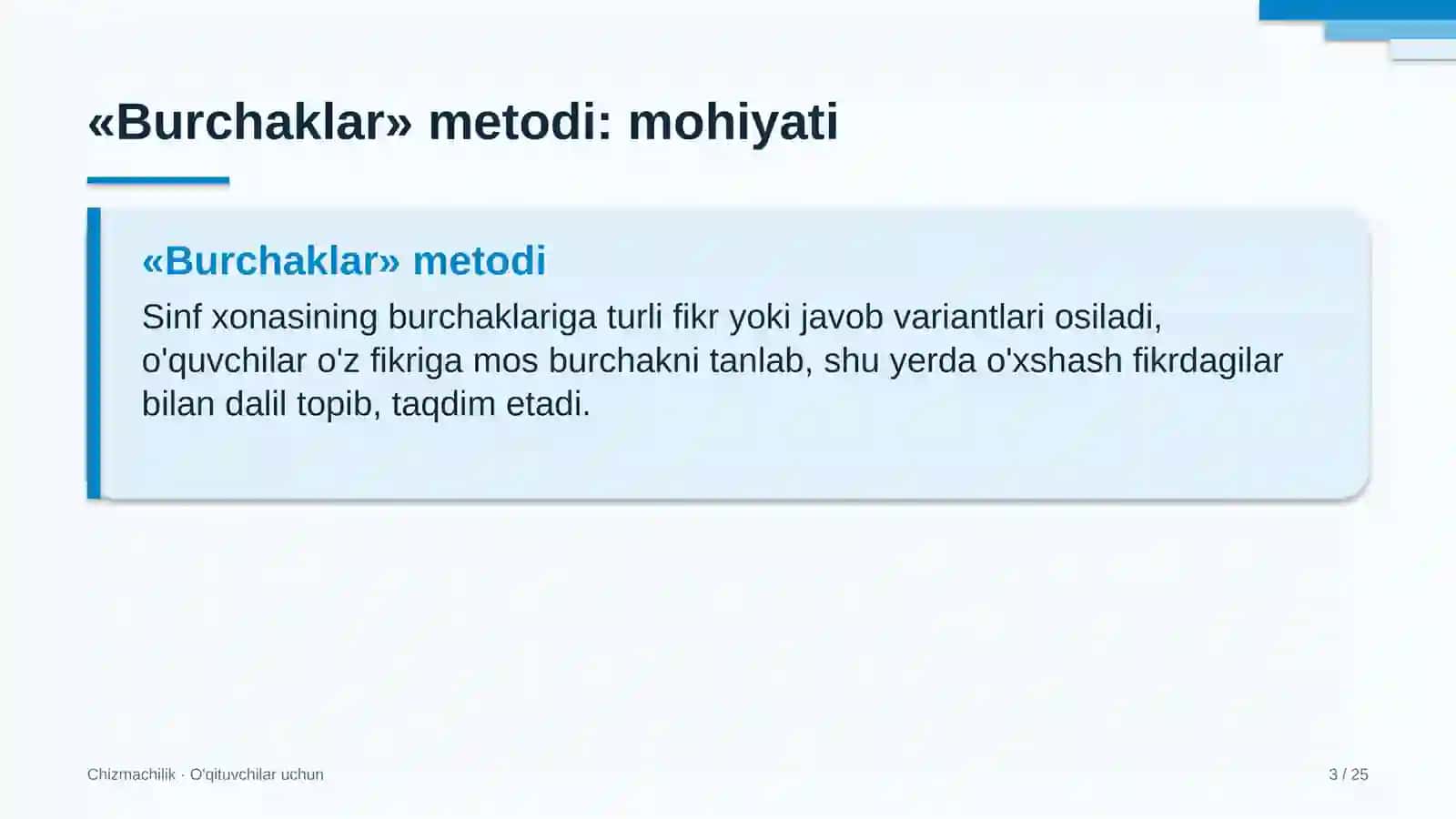 chizmachilik darslarida burchaklar metodidan foydalanish 4203 3