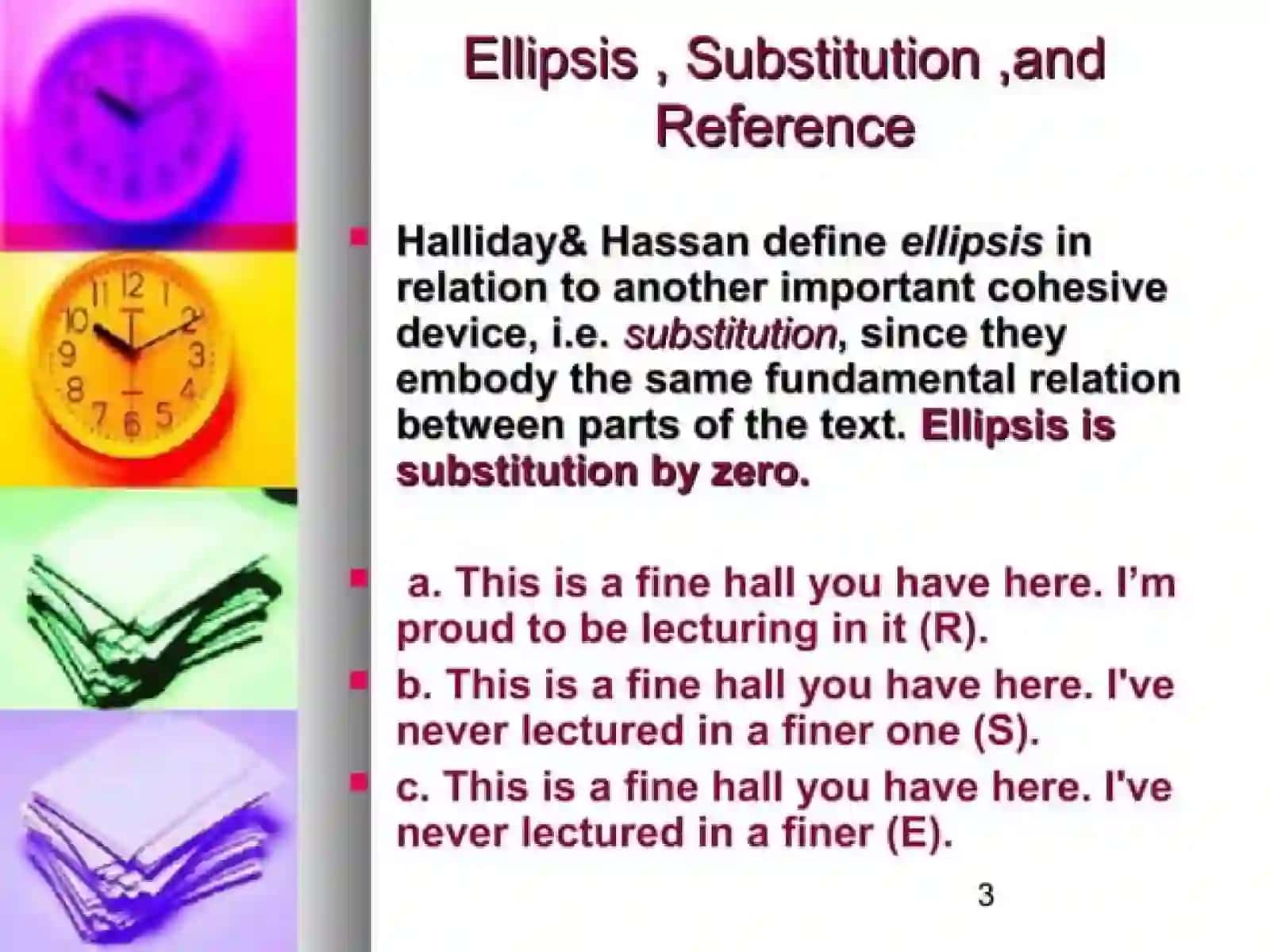 Types of Ellipsis 3