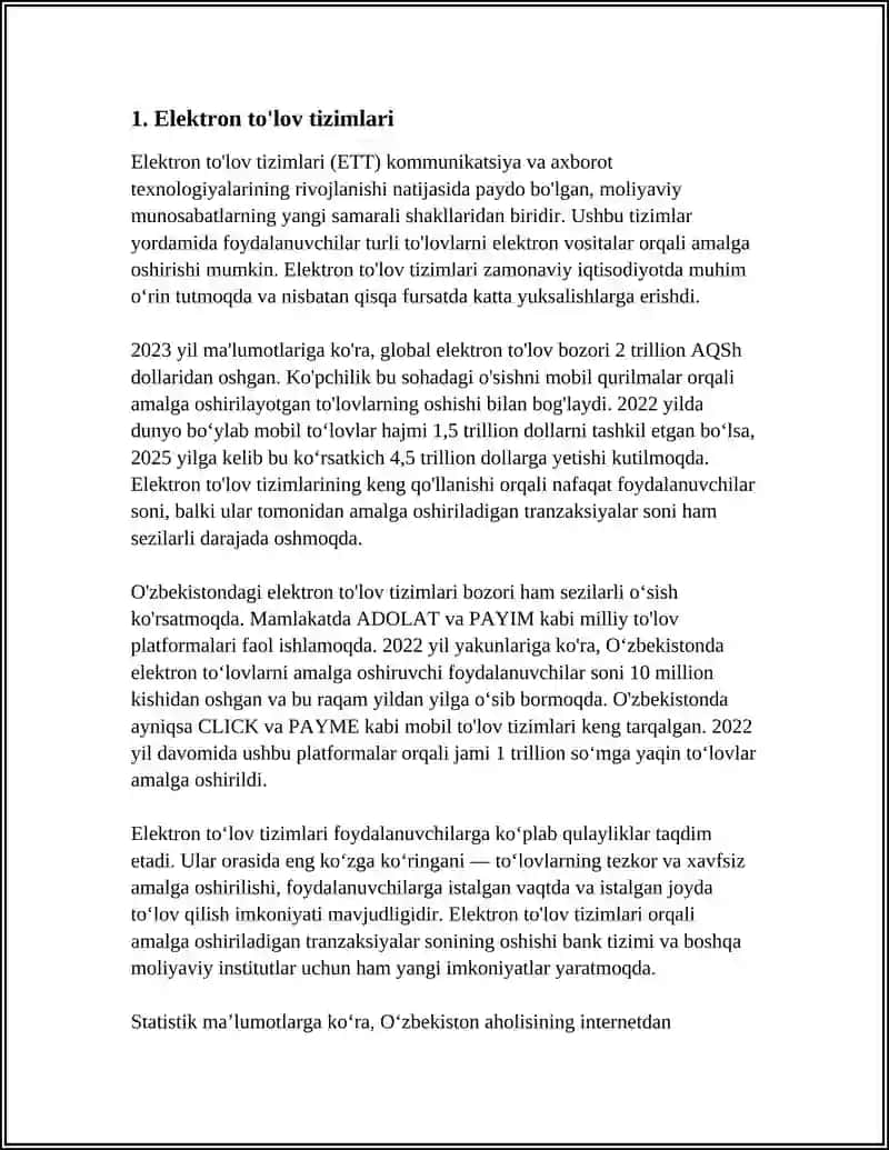 Elektron to'lov tizimlari 3
