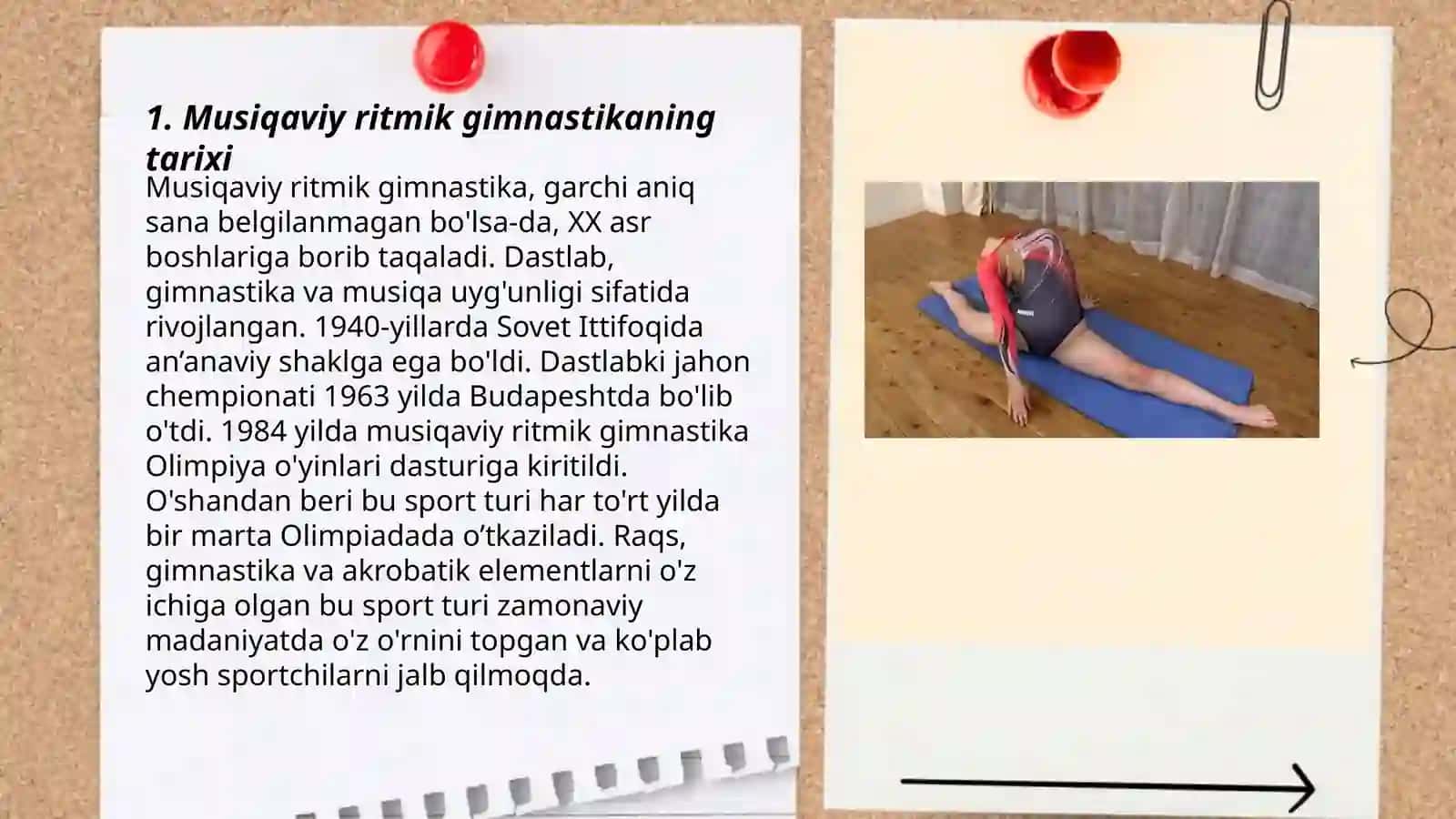 Musiqaviy ritmik gimnastikani rivojlanish bosqichlari 3