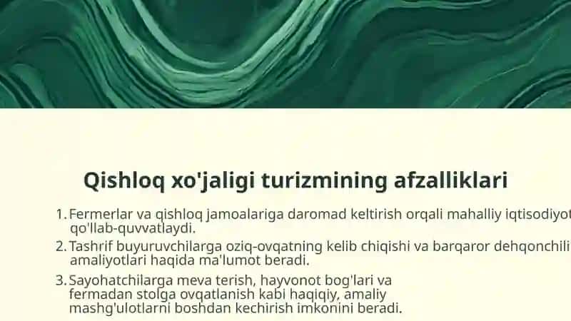 Qishloq turizmi (2) 3