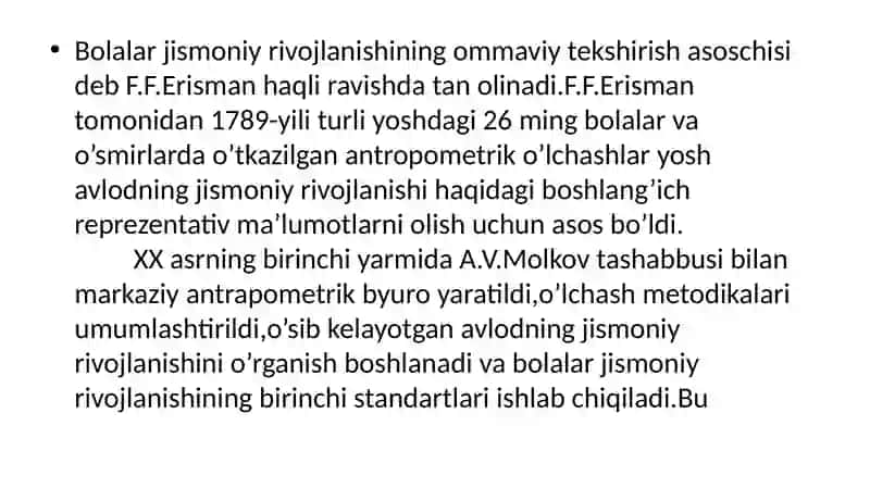 Bolalarvao’smirlarning jismoniy rivojlanishini bahoovchi ko’rsatkichlar va ularni aniqlash usullari 3