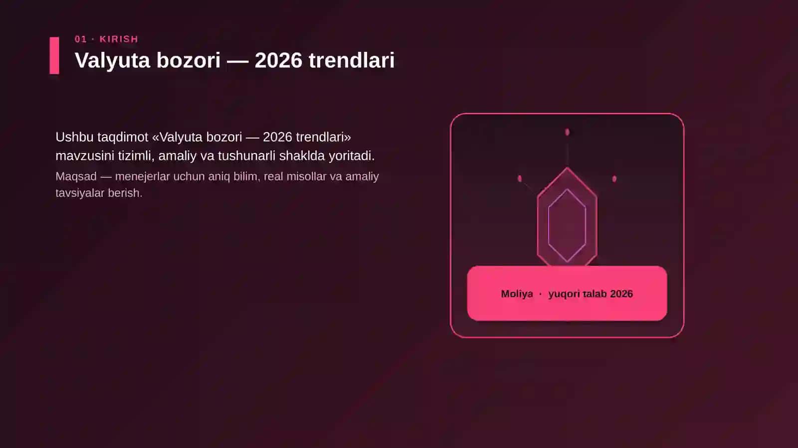 Valyuta bozori — 2026 trendlari 3