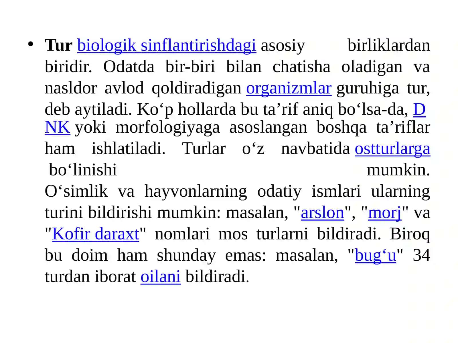 Tur tushunchasi va rivojlanish tarixi 3