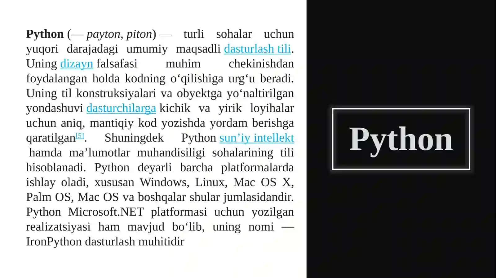 Python dasturi 3