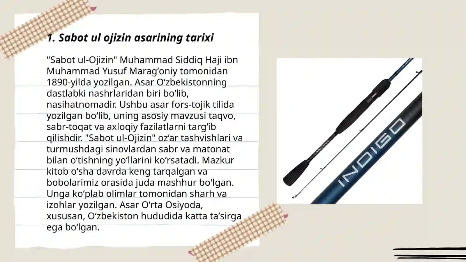 Sabot ul-Ojizin 3