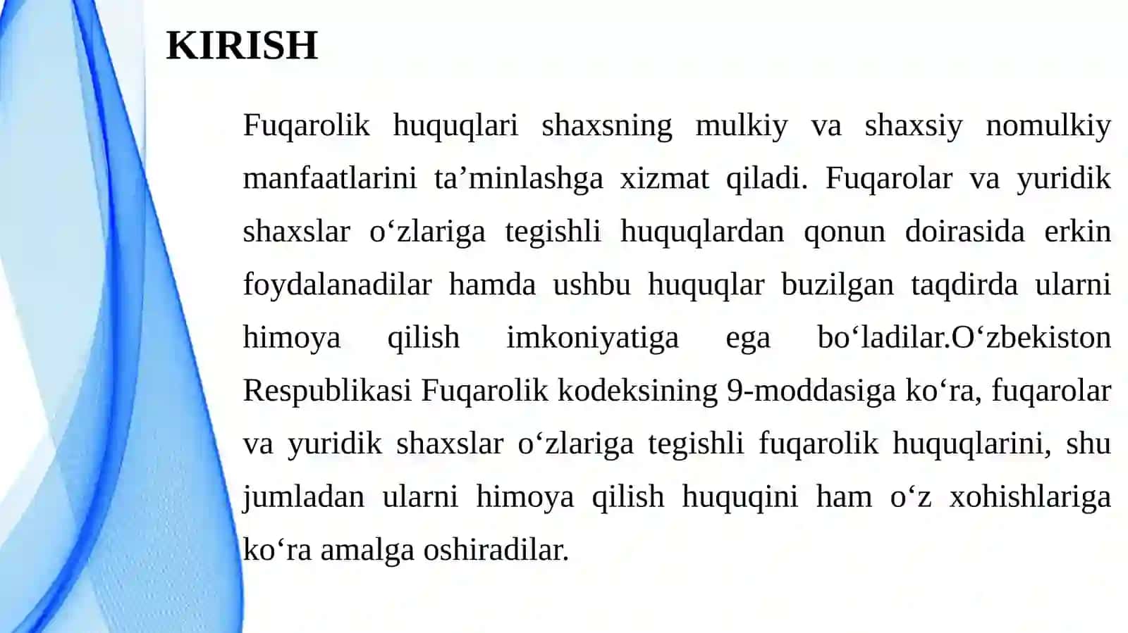 FUQAROLIK HUQUQLARINI AMALGA OSHIRISH VA HIMOYA QILISH 3