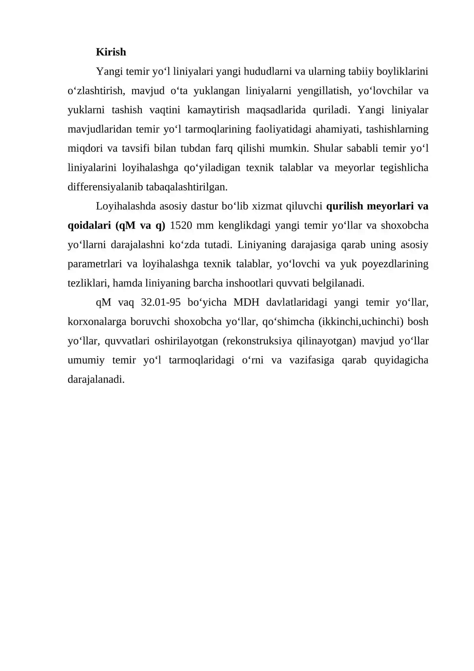 Temir yoʻl vokzali loyihasini loyihalashtirish va ishlab chiqish 3