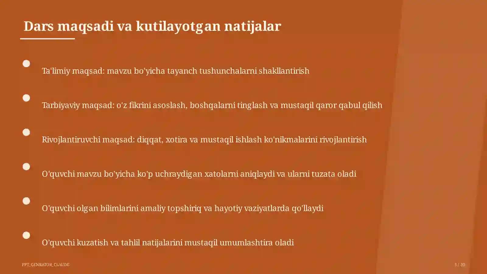 2026-2027 o'quv yili mavzulari: tarbiyaviy soatlarni rejalashtirish 3