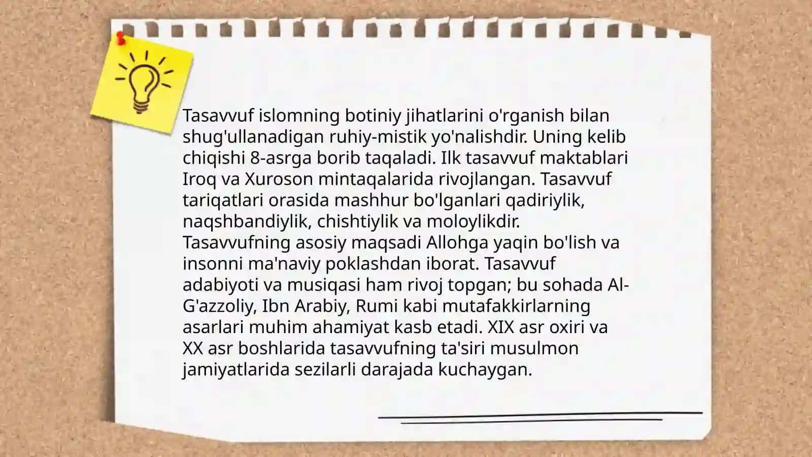Tasavvuf taʼlimoti 3
