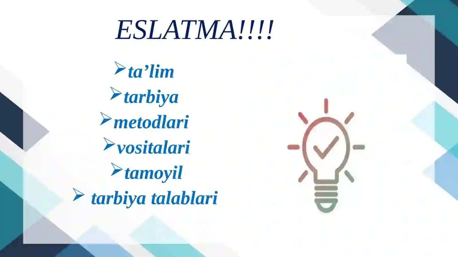 Tarbiyajarayoniqonuniyatlarivatamoyillari 3