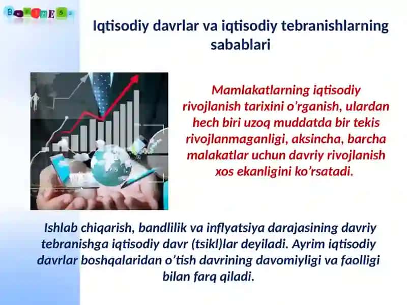 Iqtisodiy davrlar va iqtisodiy tebranishlar 3