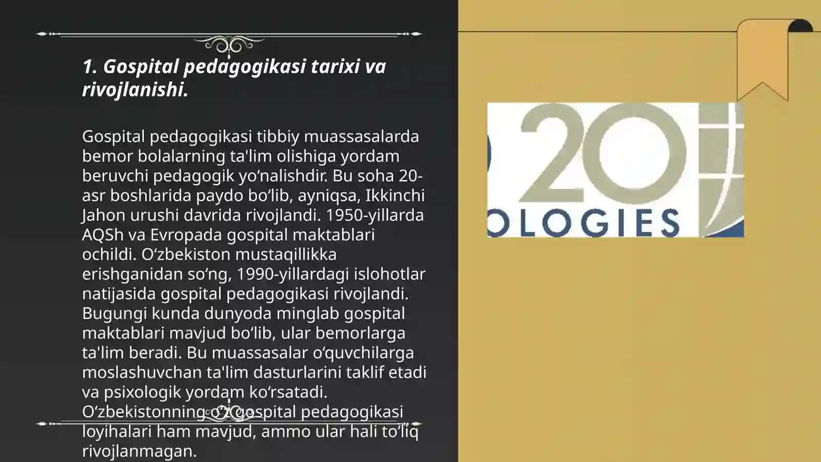 Gospital pedagogikasi 3