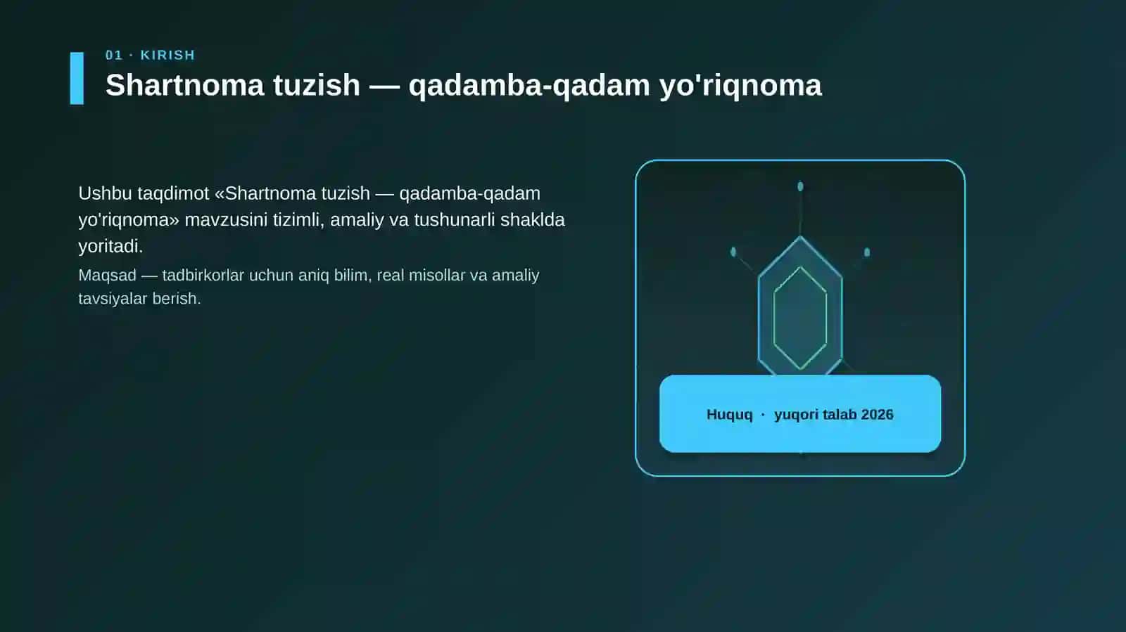 Shartnoma tuzish — qadamba-qadam yo'riqnoma 3