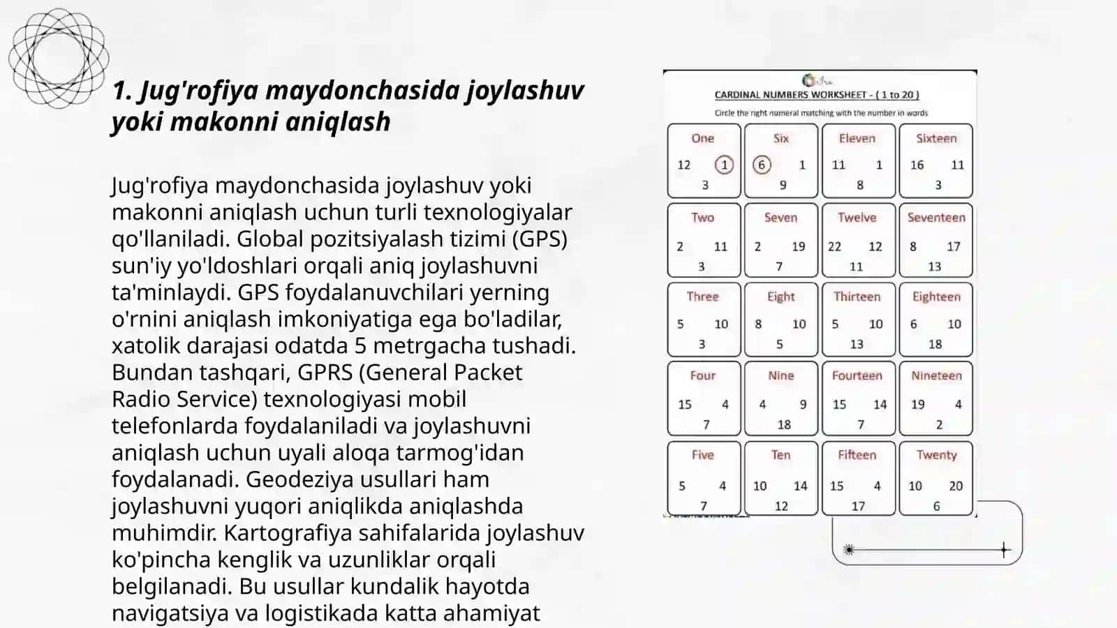 Jug'rofiya maydonchasi, tirig tabiat burchagi,o'quv tajriba uchastkasida darslarmi o'tkazish metodikasi 3