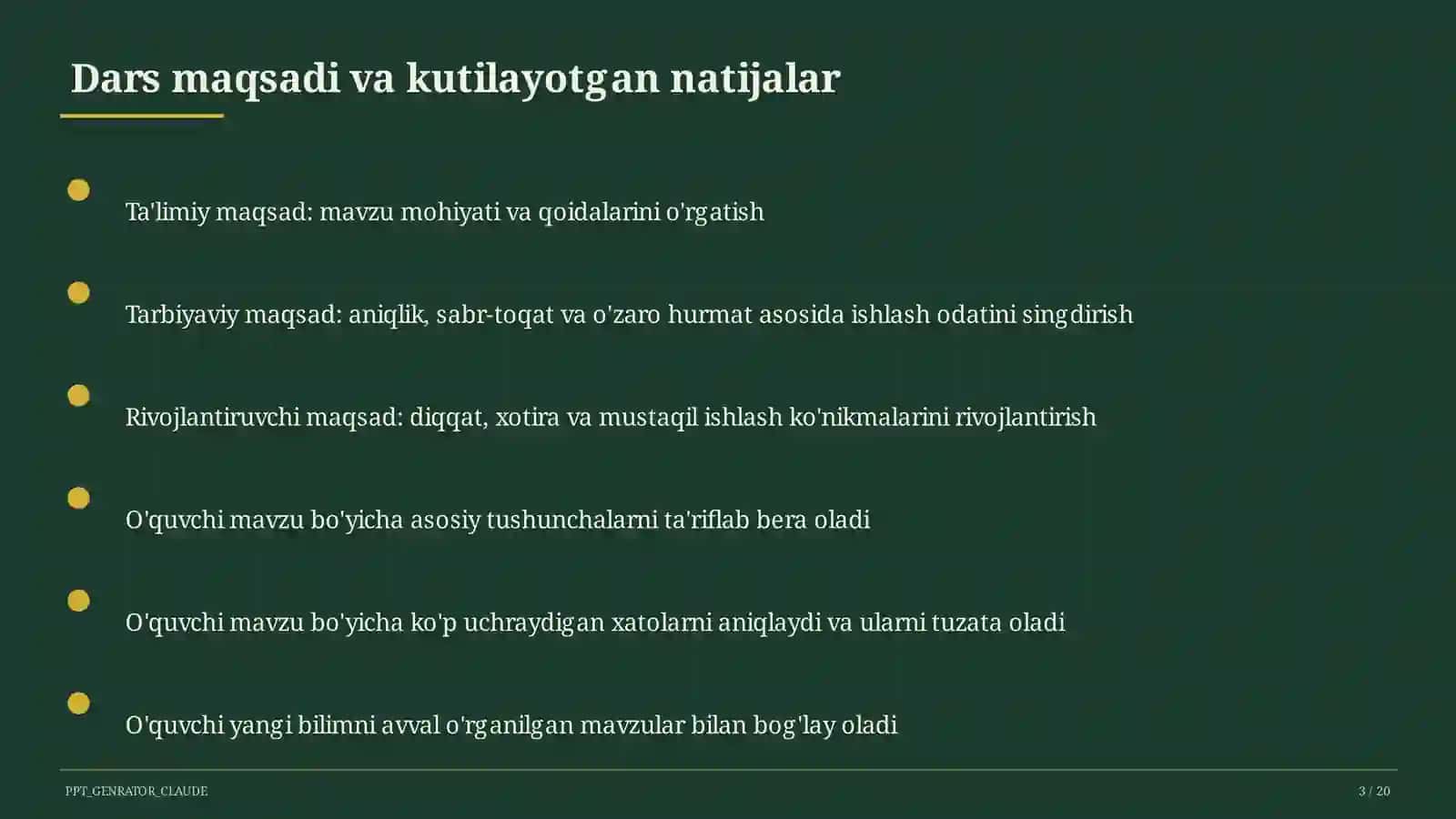 Startap va tadbirkorlik loyihasi (11-sinf) 3