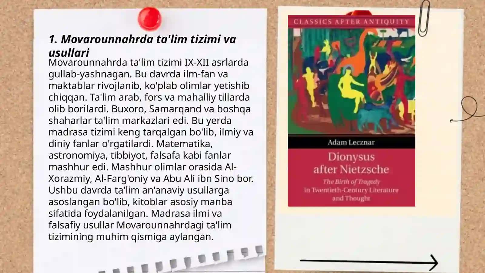 XIV-XVI asrlarda Movarounnahrda ta'lim-tarbiya va pedagogik fikrlar 3