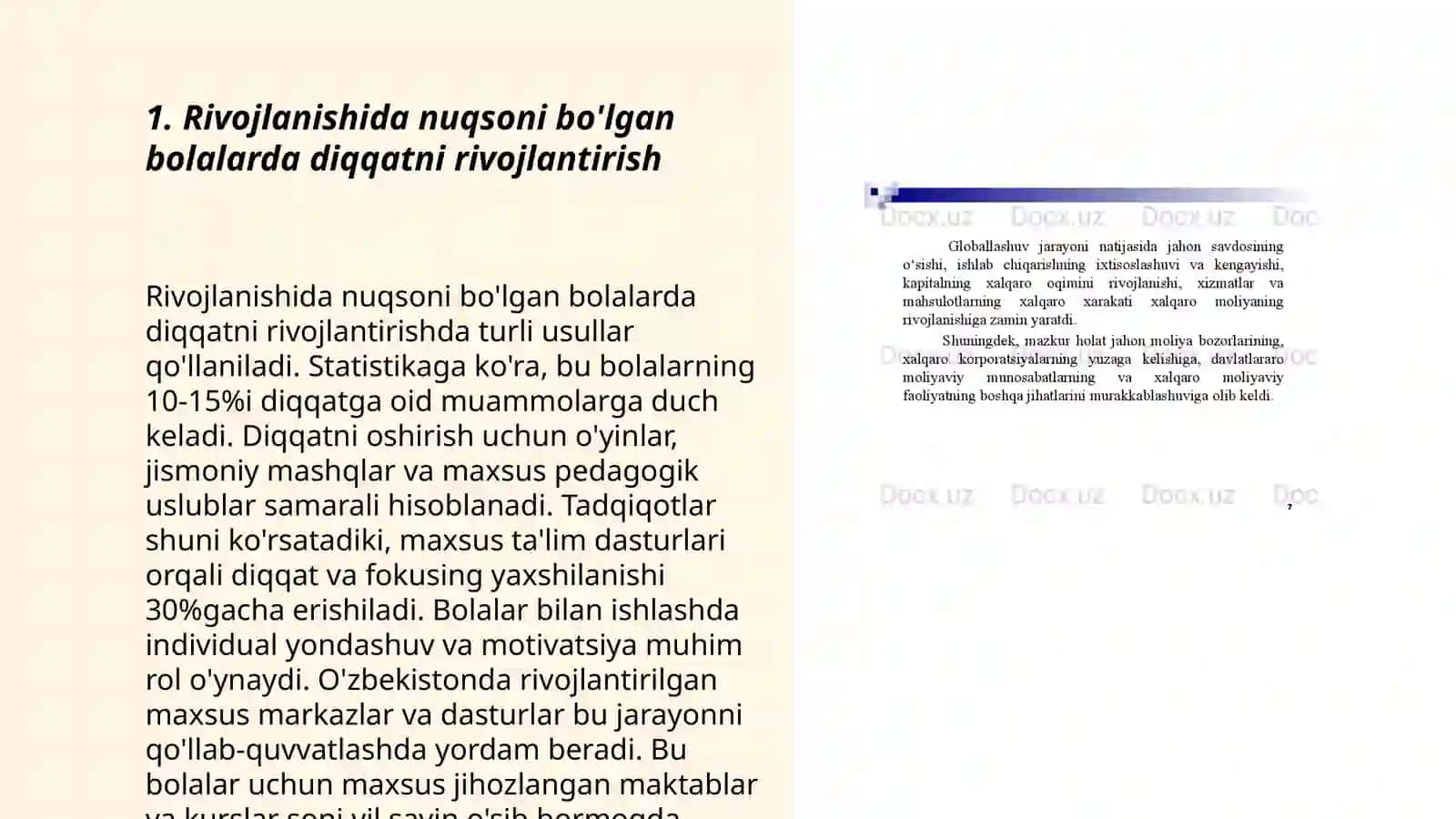 Rivojlanishida nuqsoni boʻlgan bolalarda bilish jarayonlarining rivojlanishi 3
