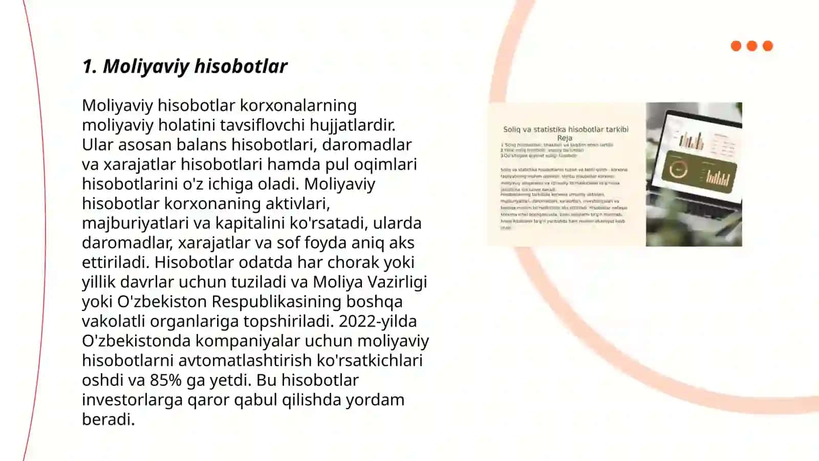 Moliyaviy hisobotlar 3