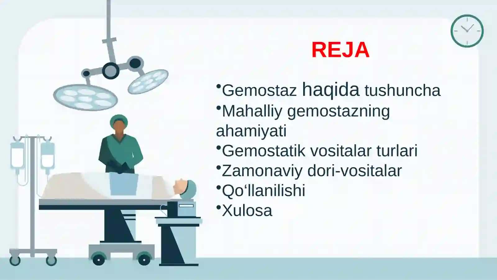 Mahalliy gemostaz uchun zamonaviy dori-vositalar 3
