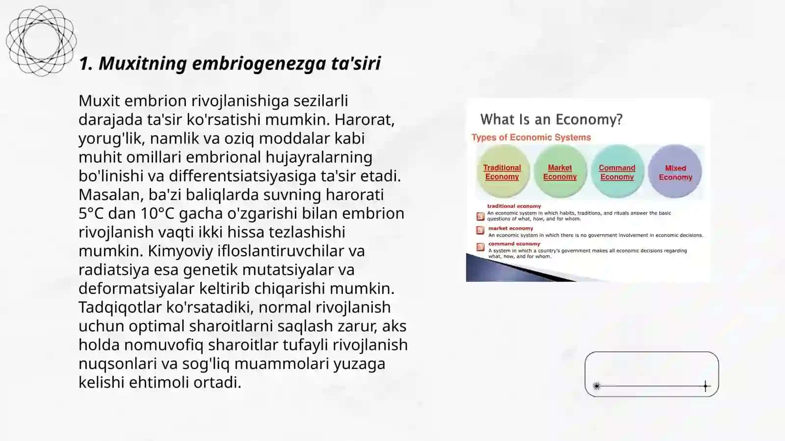 Muxit omillarinning embirogenez va tugma ruvojlanishdagi omillari 3