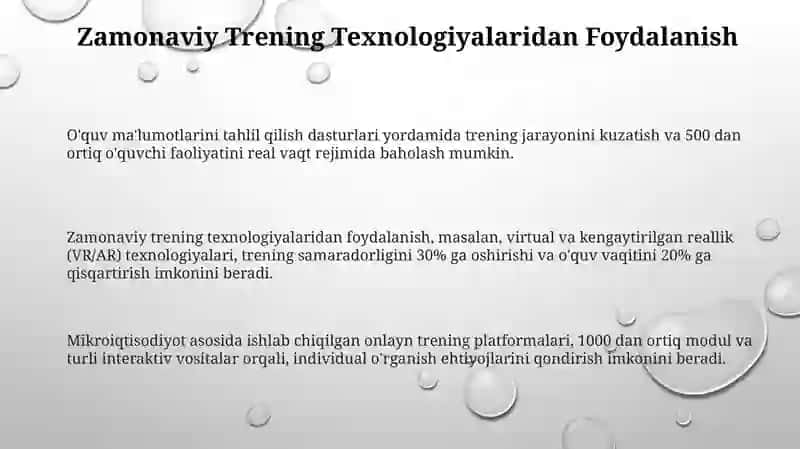 Rivojlangan mamlakatlarda mutaxassislar tayyorlash 3