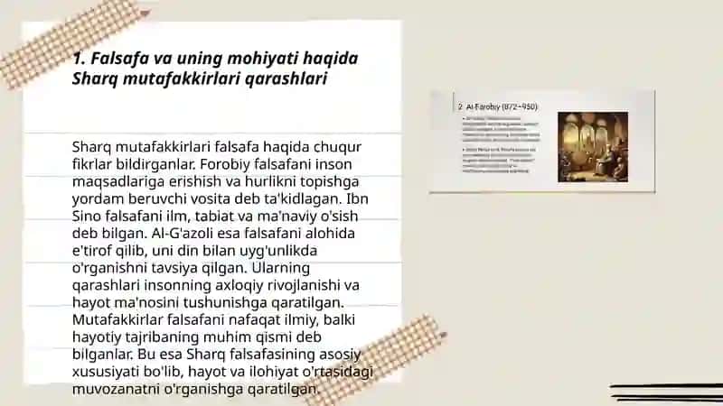 Falsafaning mohiyatiga oid Sharq va Gʻarb mutafakkirlari taʼriflari 3