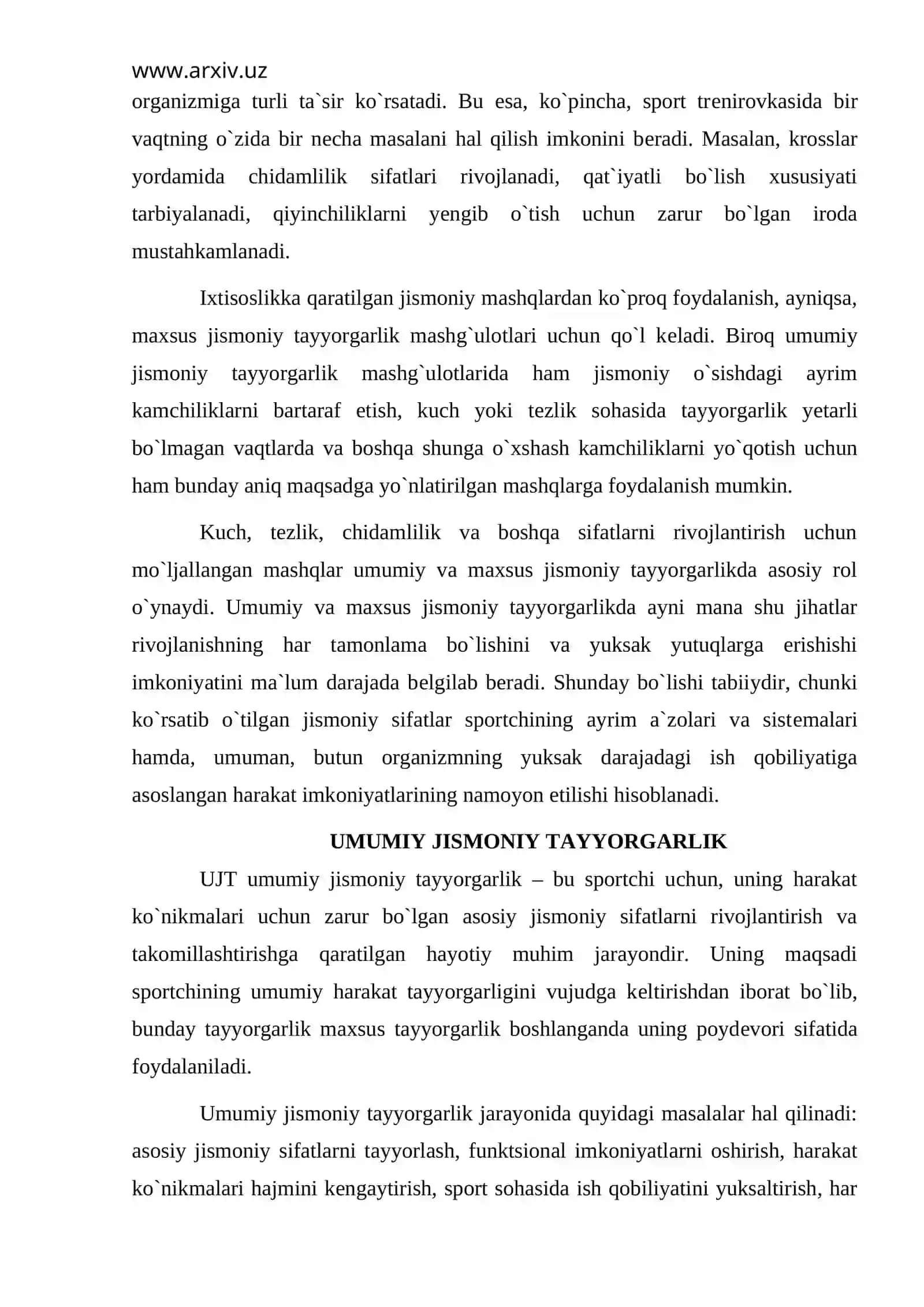 Jismoniy tayyorgarlik (Basketbol) 3