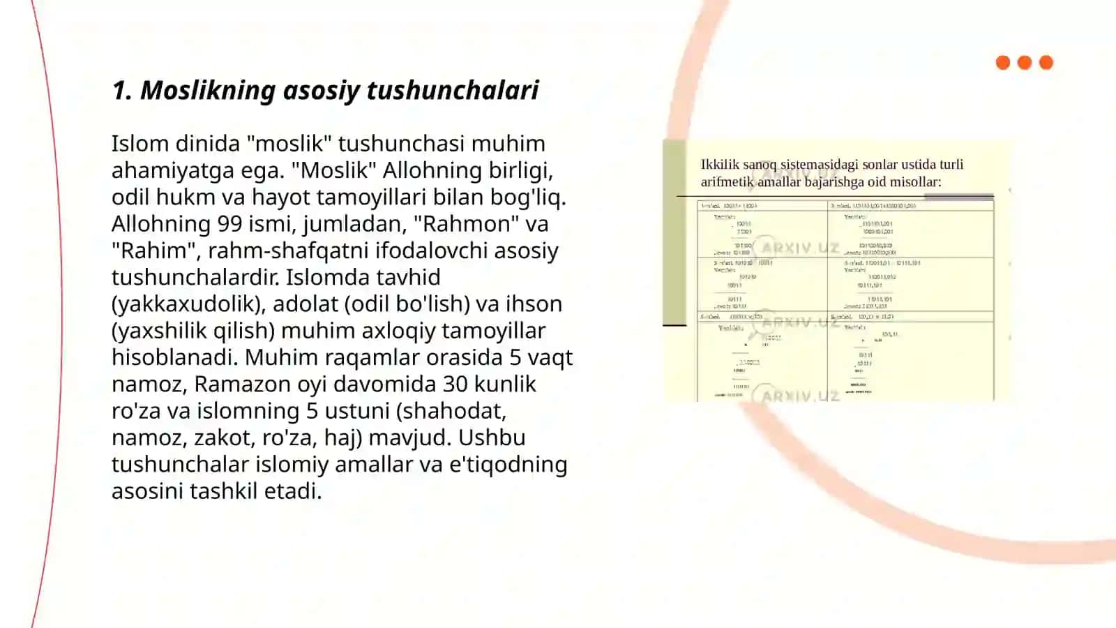 Misol va masalalar daromadi 3