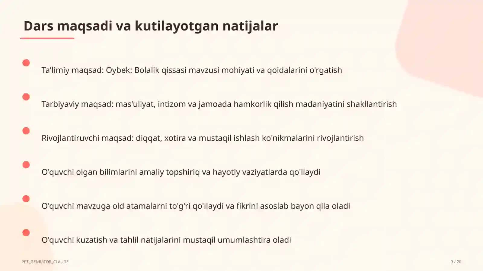 Oybek: Bolalik qissasi (6-sinf) 3