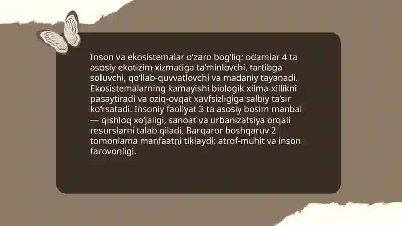 Tabiatda inson hayotining roli 3