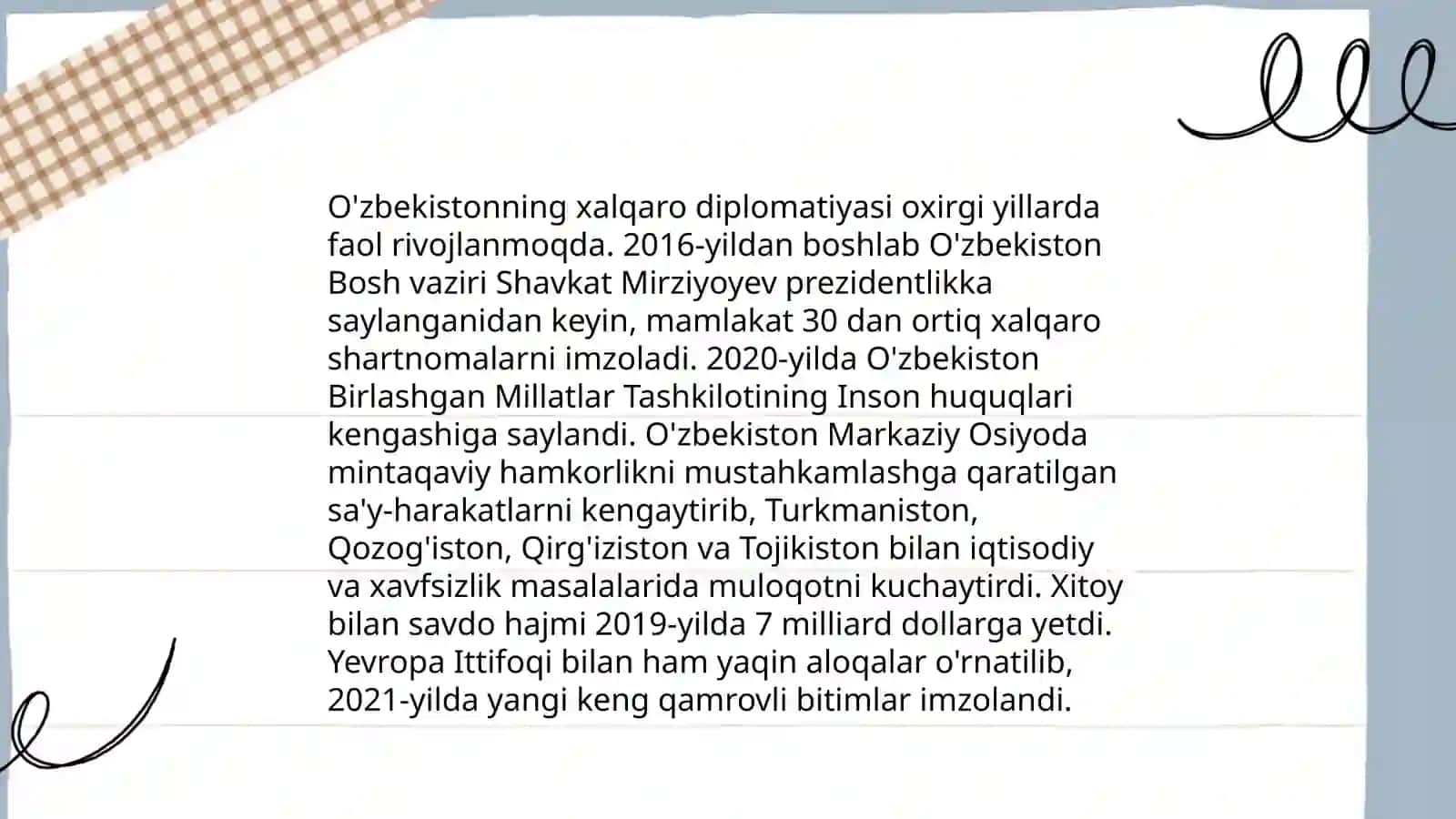 O'zbekistonning xalqaro diplomatiyasi 3