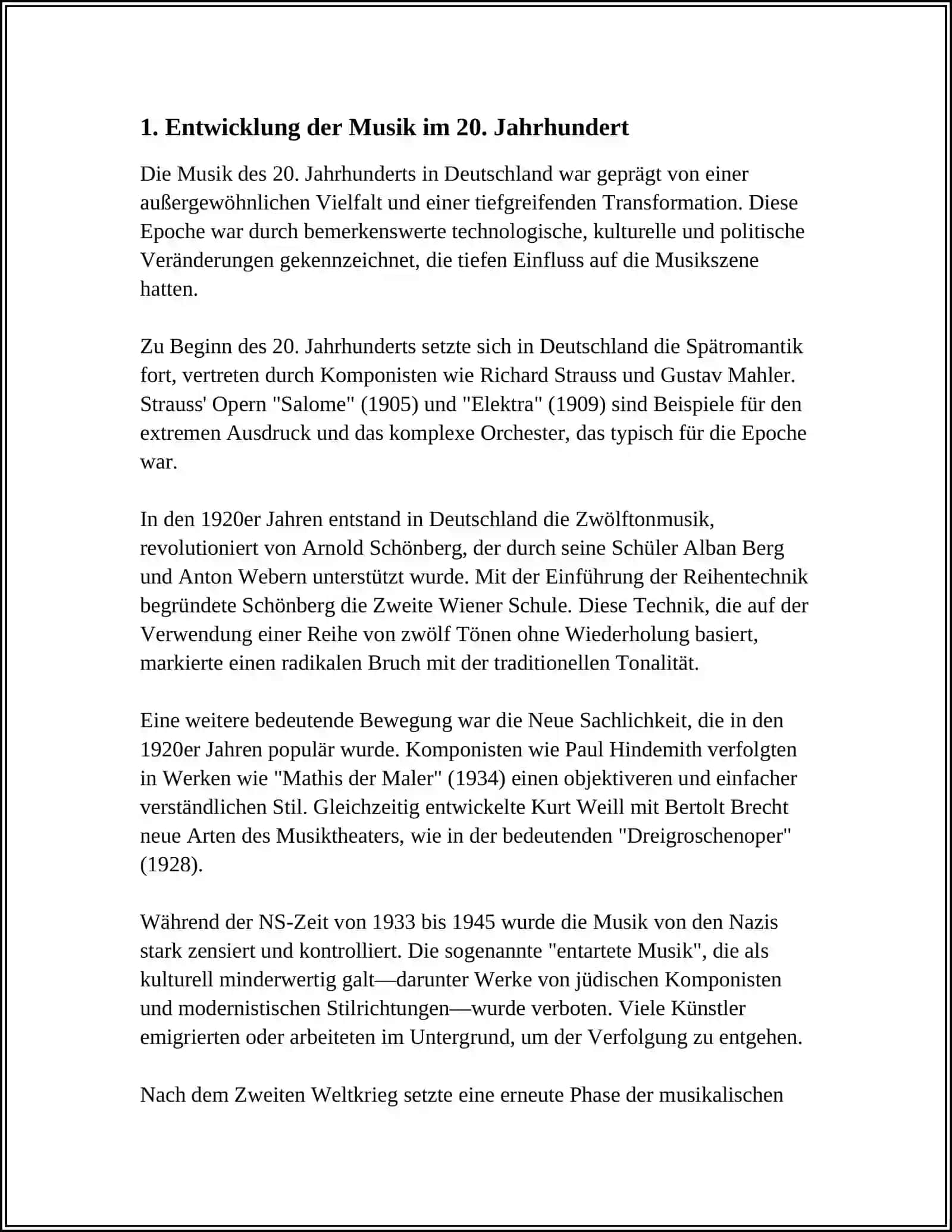 MUSIK IN UNSEREM LEBEN 3