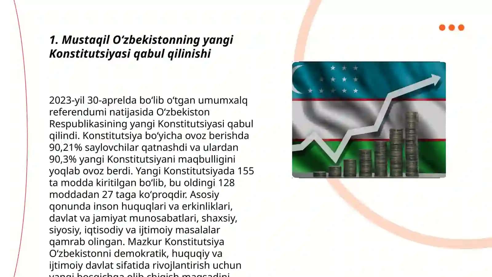 Mustaqillik yillarida davlat boshqaruvi tizimida amalga oshirilgan islohotlar 3