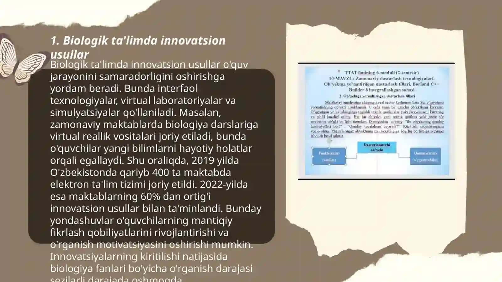 Biologik talim jarayanining zamonaviy modelini loyihalash 3
