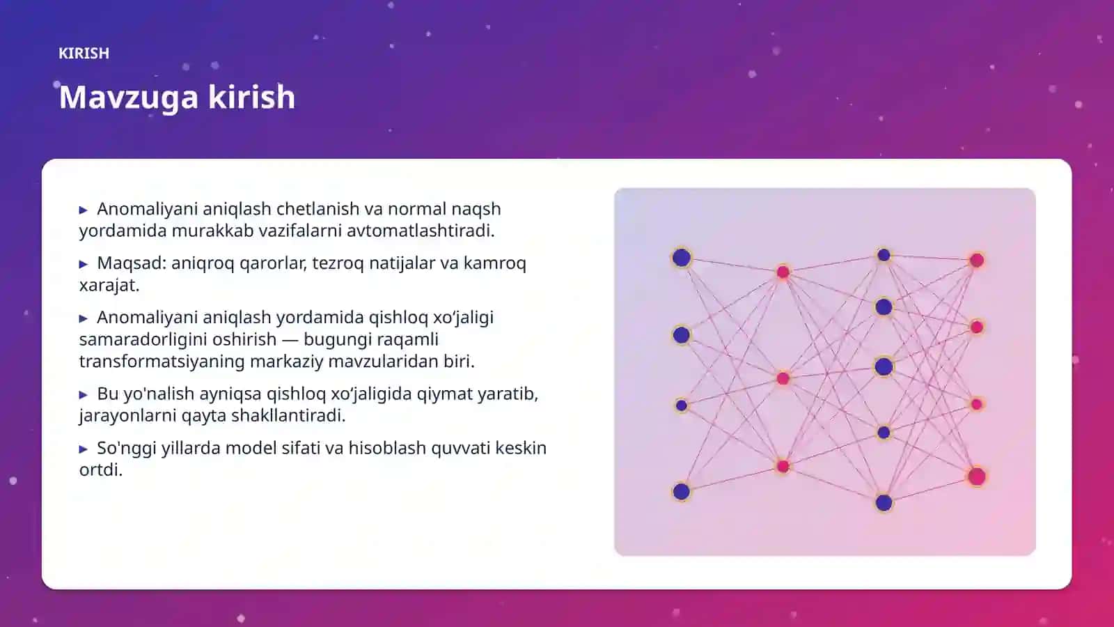 Anomaliyani aniqlash yordamida qishloq xoʻjaligi samaradorligini oshirish 3