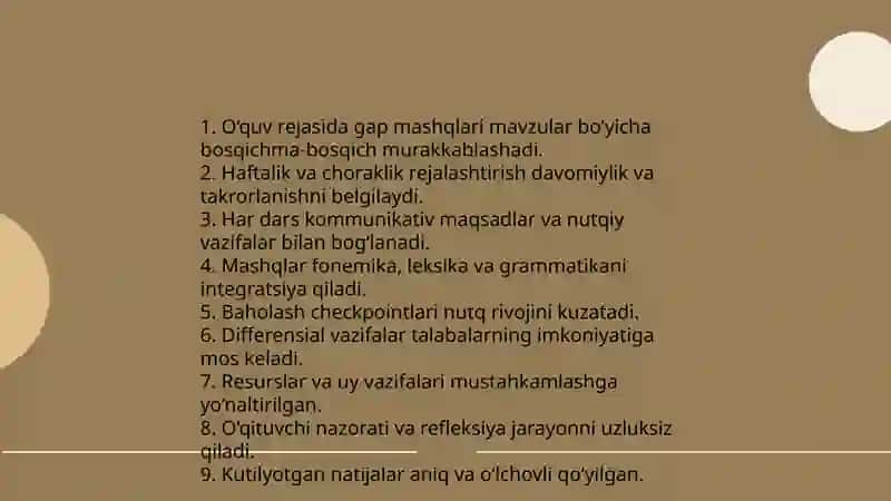 Gap mashqlari 3