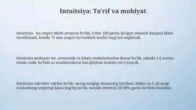 Intuitsiya 3