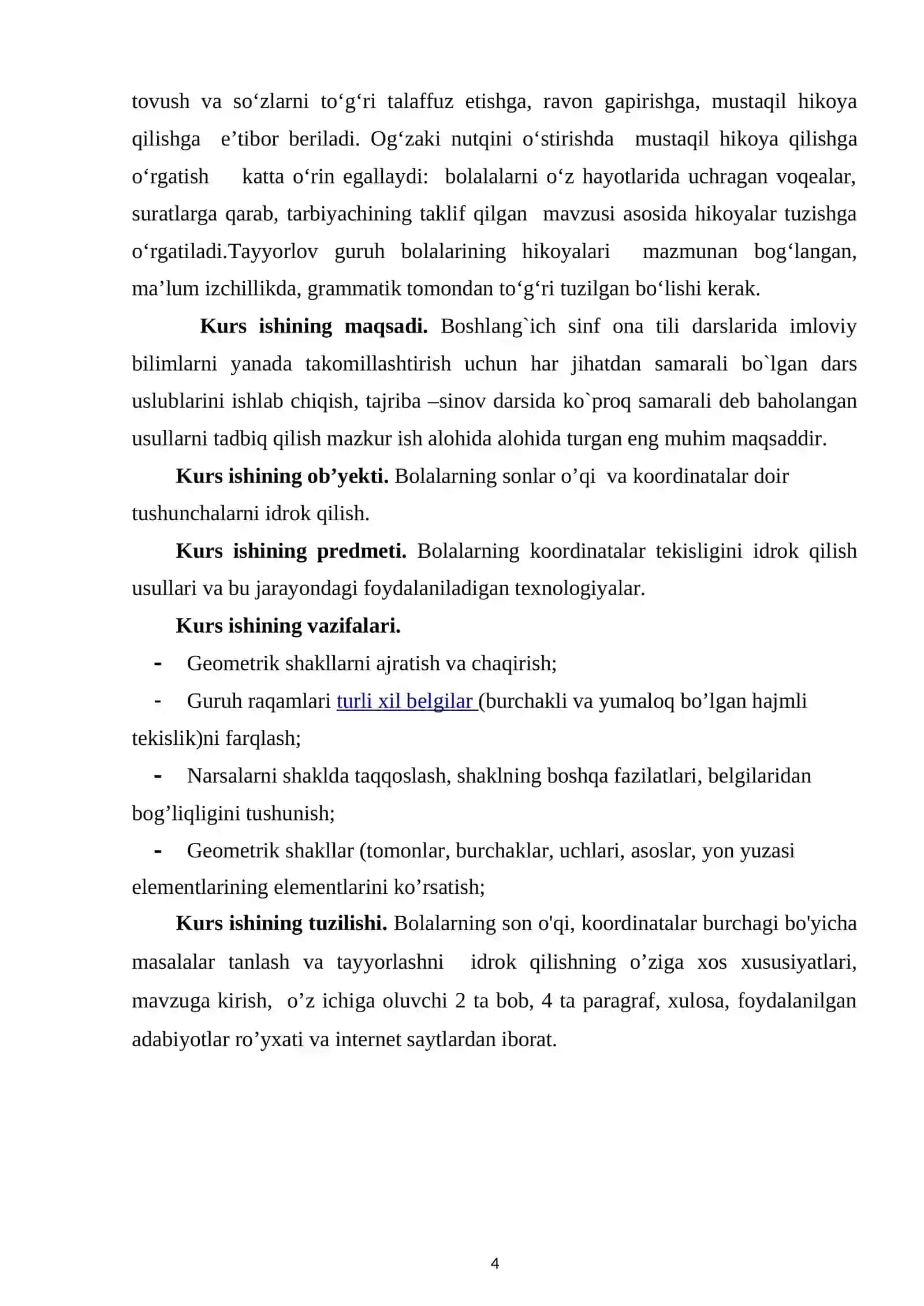 Bolalarning savod o’rgatish jarayoniga tayyorgarligini o’rganish 3